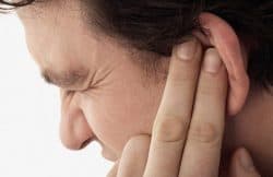 hearing loss being suffered