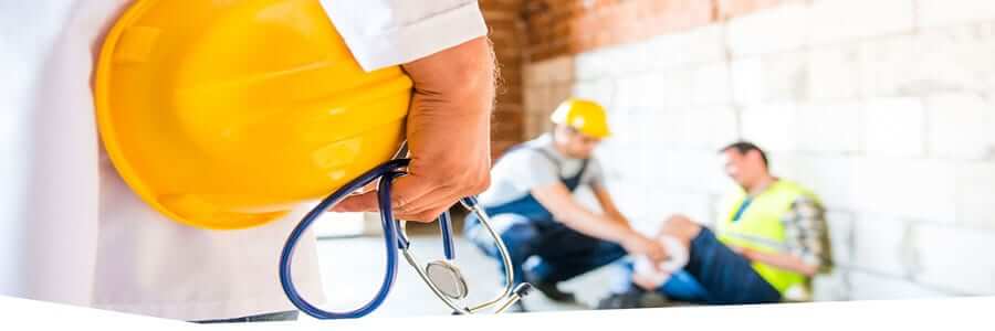 an accident at a construction site