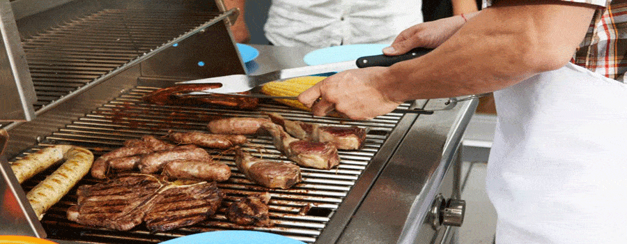 Barbecue holiday food poisoning