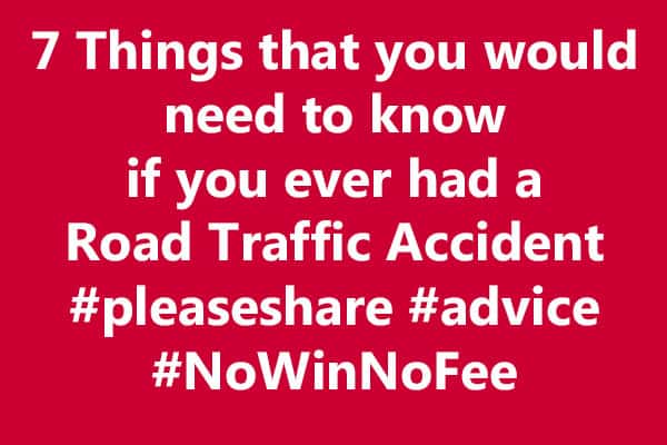 7 things you should know if you have a car accident